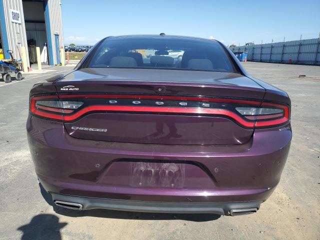 2C3CDXBG5MH512816 - 2021 DODGE CHARGER SXT PURPLE photo 6