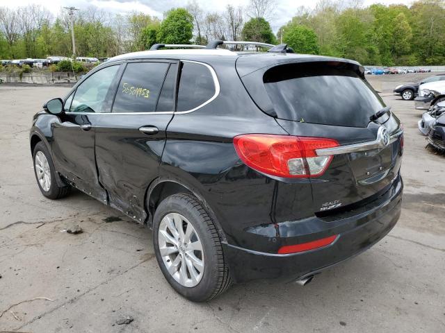 LRBFXDSA0HD063461 - 2017 BUICK ENVISION ESSENCE Սև լուսանկար 2