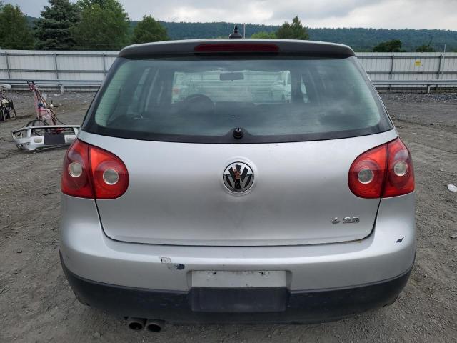 WVWDB71K48W137083 - 2008 VOLKSWAGEN RABBIT SILVER photo 6
