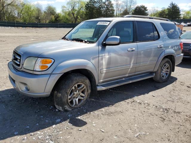 5TDZT38AX4S228779 - 2004 TOYOTA SEQUOIA LIMITED SILVER photo 1