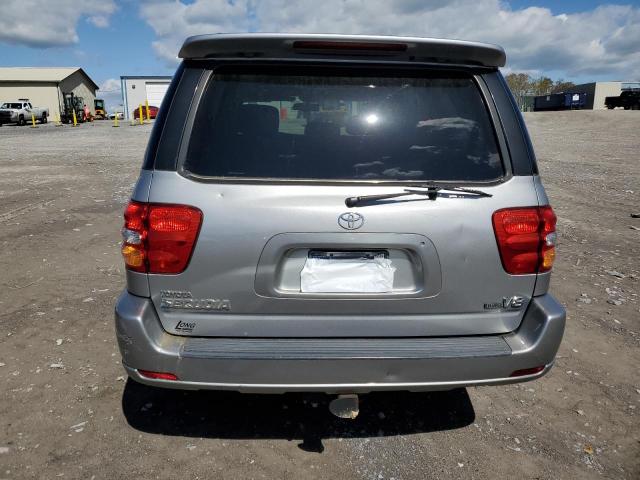 5TDZT38AX4S228779 - 2004 TOYOTA SEQUOIA LIMITED SILVER photo 6