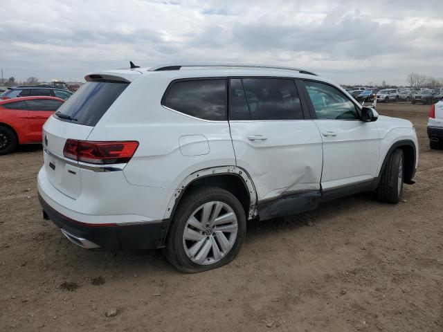 1V2BR2CA6MC529406 - 2021 VOLKSWAGEN ATLAS SEL WHITE photo 3