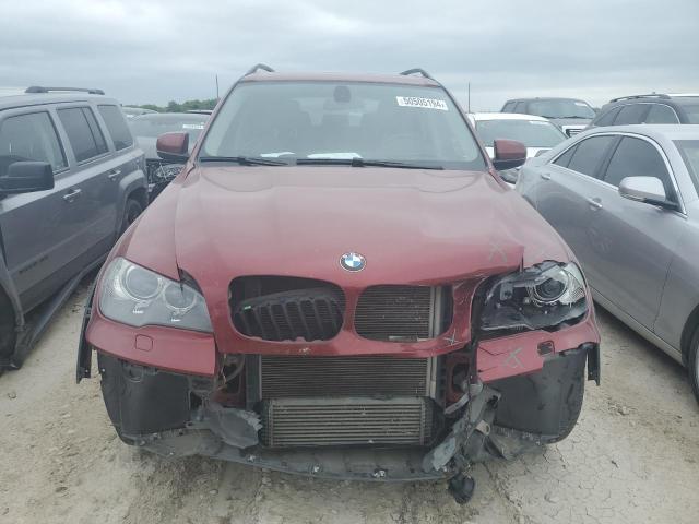 5UXZV4C53CL985225 - 2012 BMW X5 XDRIVE35I BURGUNDY photo 5