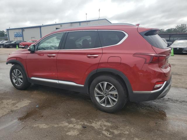 5NMS53AD7KH062138 - 2019 HYUNDAI SANTA FE LIMITED RED photo 2