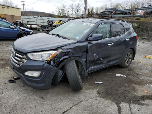 5XYZUDLB6FG264729 - 2015 HYUNDAI SANTA FE S BLUE photo 1