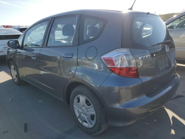 JHMGE8H37DC063726 - 2013 HONDA FIT GRAY photo 2