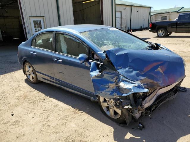 19XFA1F69AE065219 - 2010 HONDA CIVIC LX-S أزرق صورة 4