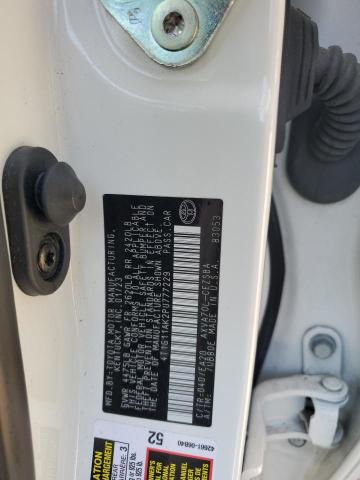 4T1G11AK2PU777229 - 2023 TOYOTA CAMRY SE NIGHT SHADE WHITE photo 12