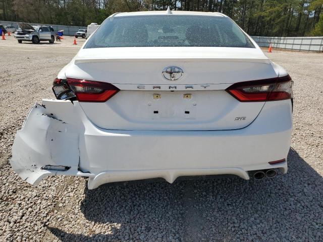 4T1G11AK2PU777229 - 2023 TOYOTA CAMRY SE NIGHT SHADE WHITE photo 6