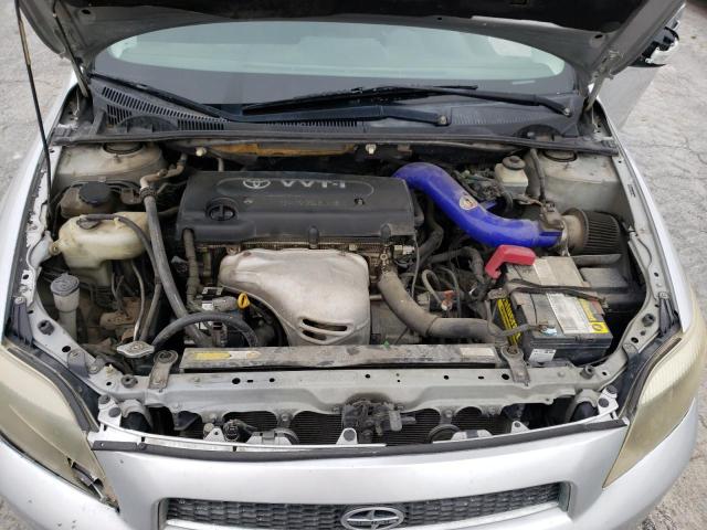 JTKDE177550005416 - 2005 TOYOTA SCION TC 灰色 照片 11