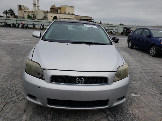 JTKDE177550005416 - 2005 TOYOTA SCION TC 灰色 照片 5