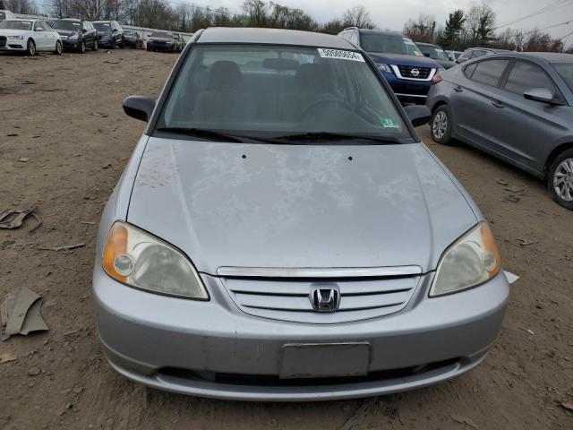 2HGES165X3H535010 - 2003 HONDA CIVIC LX SILVER photo 5