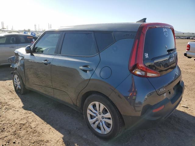 KNDJ23AU0N7837539 - 2022 KIA SOUL LX GRAY photo 2