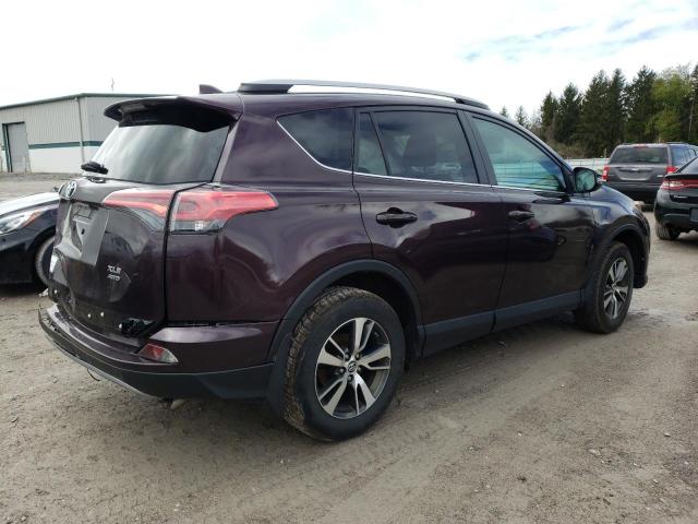 2T3RFREV7JW826081 - 2018 TOYOTA RAV4 ADVENTURE PURPLE photo 3