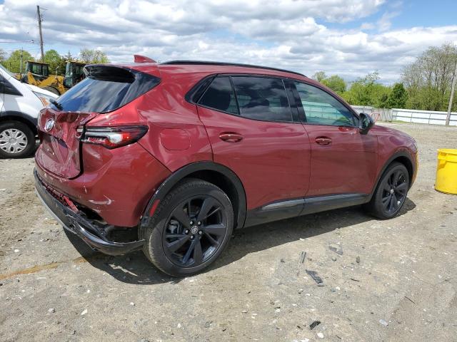 LRBFZPR47PD023775 - 2023 BUICK ENVISION ESSENCE RED photo 3