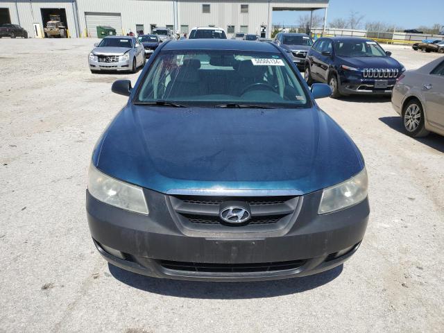 5NPEU46F06H031869 - 2006 HYUNDAI SONATA GLS BLUE photo 5