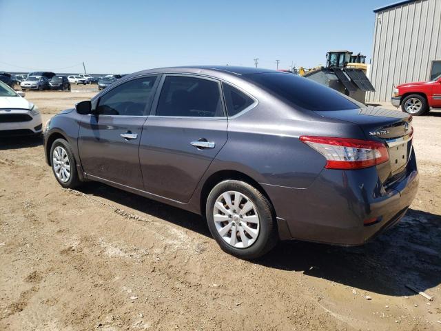 1N4AB7AP2EN854216 - 2014 NISSAN SENTRA S GRAY photo 2