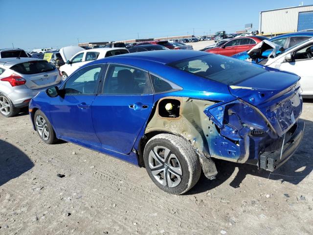 2HGFC2F57JH507895 - 2018 HONDA CIVIC LX BLUE photo 2