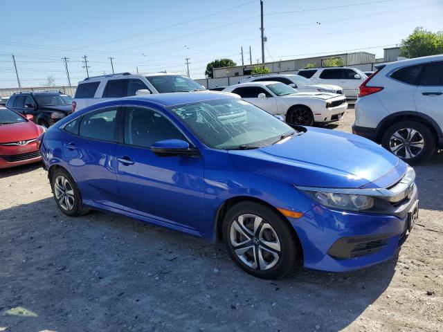 2HGFC2F57JH507895 - 2018 HONDA CIVIC LX BLUE photo 4