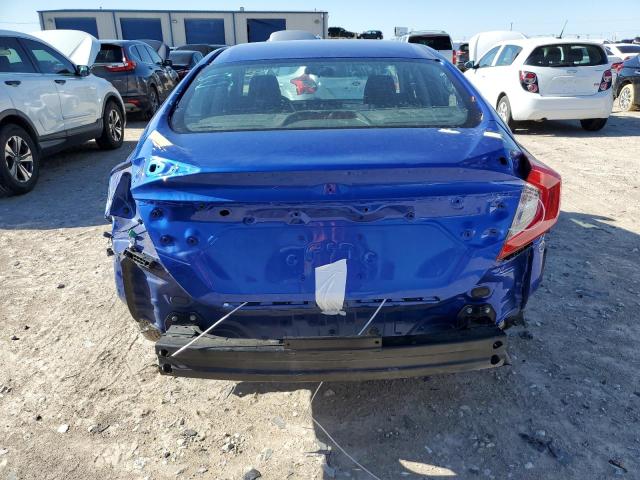 2HGFC2F57JH507895 - 2018 HONDA CIVIC LX BLUE photo 6