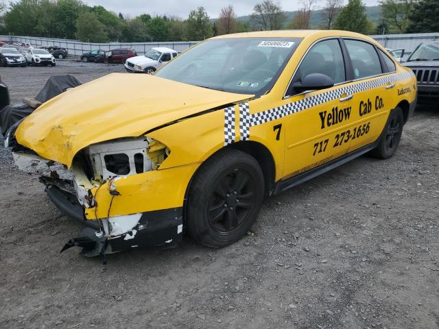 2G1WC5E34E1166253 - 2014 CHEVROLET IMPALA LIM LTZ YELLOW photo 1