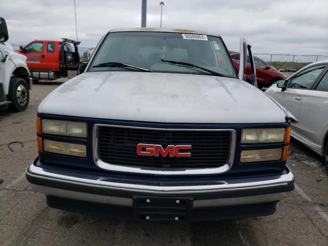 1GKEC16K1SJ741223 - 1995 GMC SUBURBAN C1500 BLUE photo 5