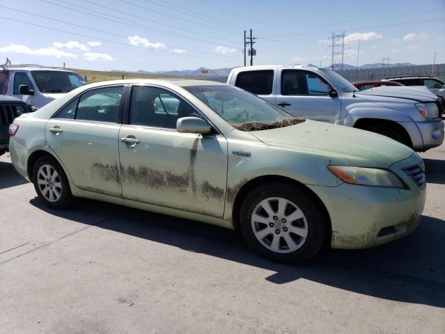 4T1BB46K78U054611 - 2008 TOYOTA CAMRY HYBRID GREEN photo 4