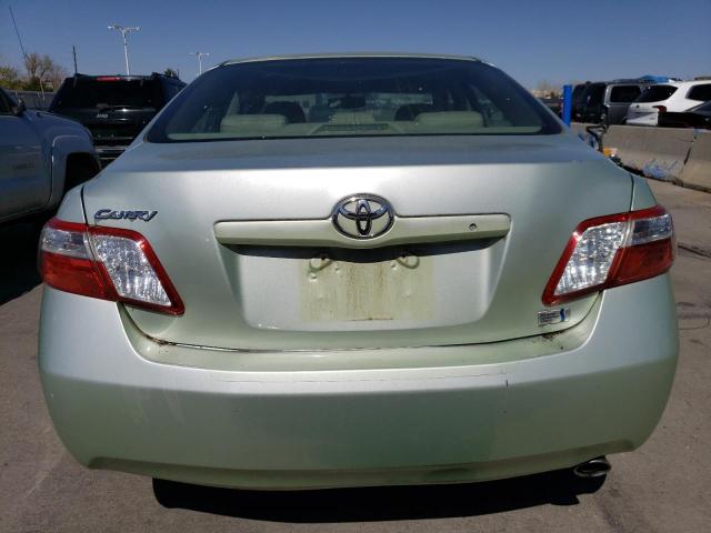 4T1BB46K78U054611 - 2008 TOYOTA CAMRY HYBRID GREEN photo 6