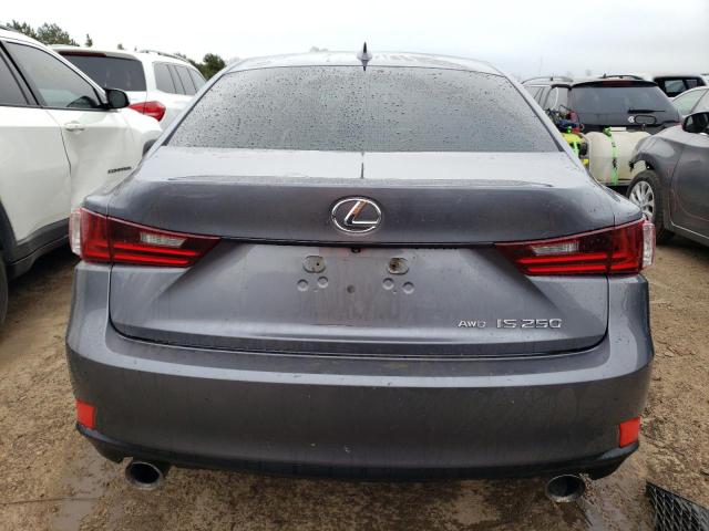 JTHCF1D23E5009183 - 2014 LEXUS IS 250 GRAY photo 6