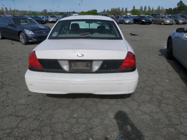 2FAHP71W36X114701 - 2006 FORD CROWN VICT POLICE INTERCEPTOR WHITE photo 6