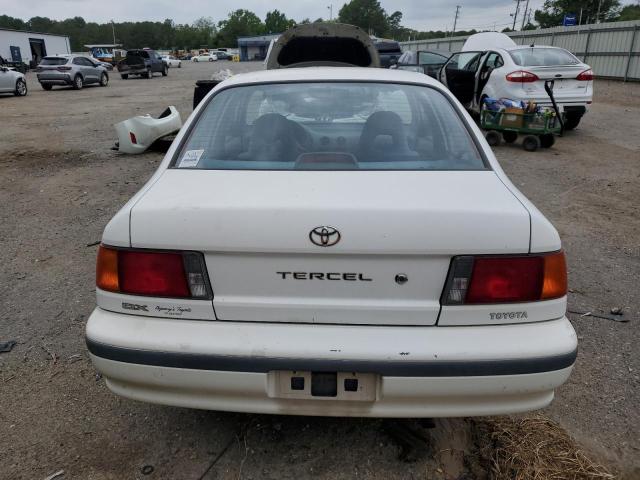 JT2EL43A2N0235945 - 1992 TOYOTA TERCEL DELUXE WHITE photo 6