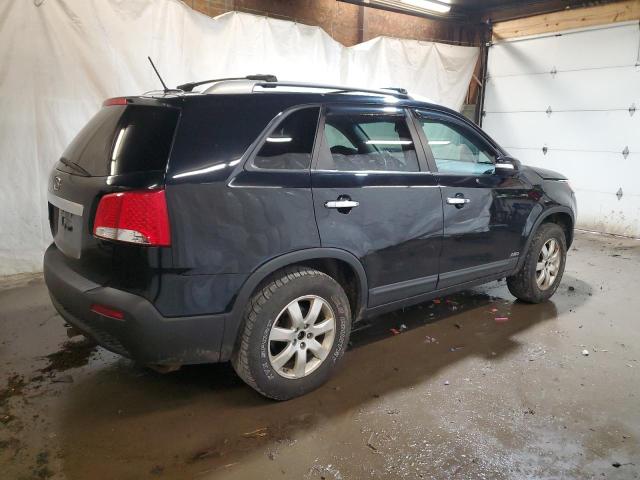 5XYKTDA67DG343723 - 2013 KIA SORENTO LX BLACK photo 3