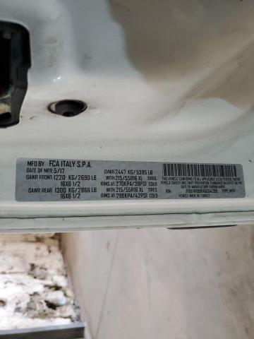 ZFBERFBBXH6G54399 - 2017 RAM PROMASTER SLT WHITE photo 13