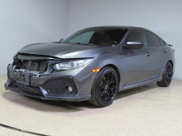 2HGFC1E58KH707777 - 2019 HONDA CIVIC SI GRAY photo 2