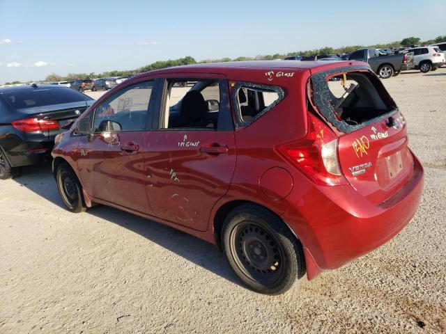 3N1CE2CP2EL424134 - 2014 NISSAN VERSA NOTE S RED photo 2