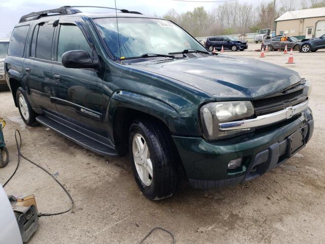 1GNET16S136100922 - 2003 CHEVROLET TRAILBLAZE EXT GREEN photo 4