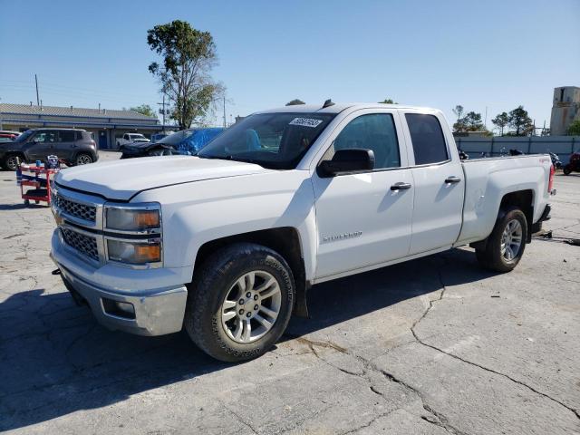 1GCVKREC2EZ143767 - 2014 CHEVROLET SILVERADO2 K1500 LT WHITE photo 1