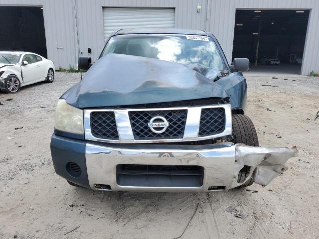 1N6BA06A56N540975 - 2006 NISSAN TITAN XE GREEN photo 5