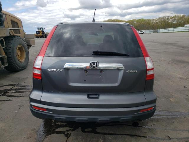 JHLRE4H58BC007671 - 2011 HONDA CR-V EX GRAY photo 6