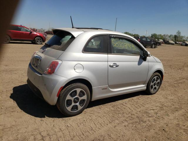 3C3CFFGE2ET294533 - 2014 FIAT 500 ELECTRIC SILVER photo 3