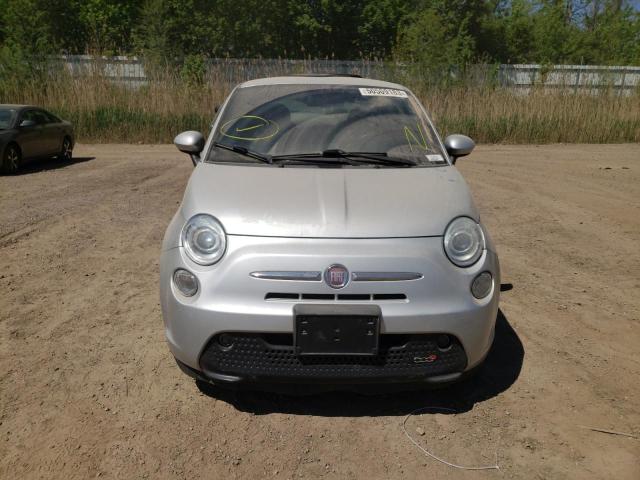 3C3CFFGE2ET294533 - 2014 FIAT 500 ELECTRIC SILVER photo 5