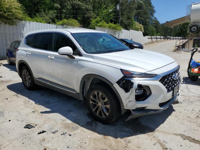 5NMS23AD0KH069098 - 2019 HYUNDAI SANTA FE SE WHITE photo 4