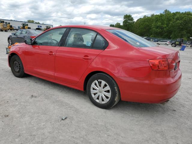 3VW2K7AJ0CM464729 - 2012 VOLKSWAGEN JETTA BASE أحمر صورة 2