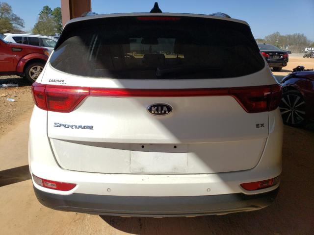 KNDPN3AC5H7289440 - 2017 KIA SPORTAGE EX WHITE photo 6