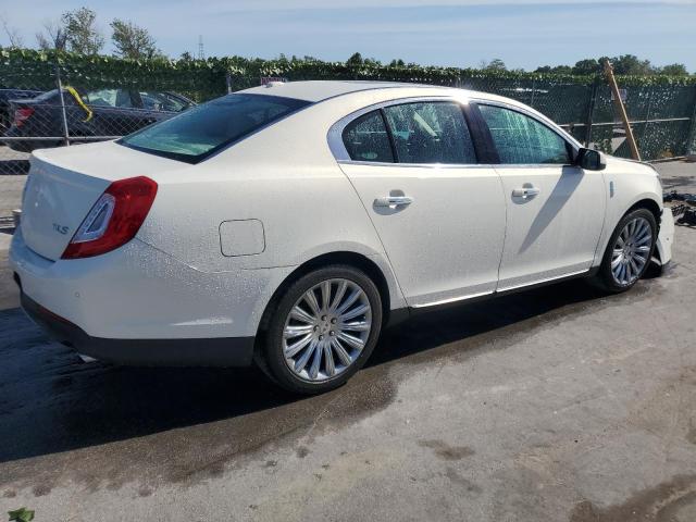 1LNHL9DK0DG601105 - 2013 LINCOLN MKS WHITE photo 3