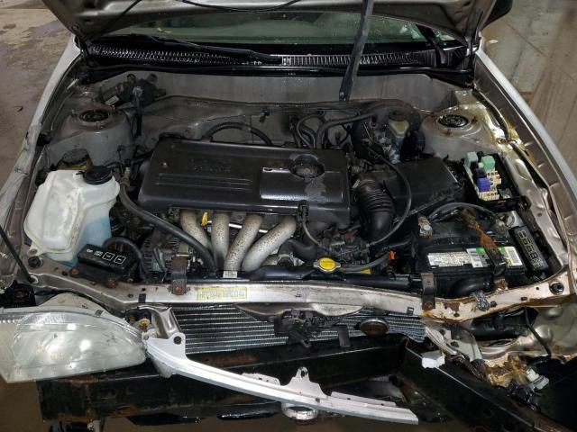 1NXBR12E1YZ369723 - 2000 TOYOTA COROLLA VE BEIGE photo 11