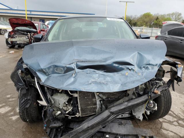 3N1AB7AP9HL653639 - 2017 NISSAN SENTRA S BLUE photo 5