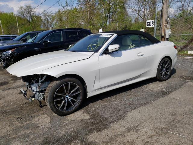 WBA43AT04NCJ16587 - 2022 BMW 430XI WHITE photo 1