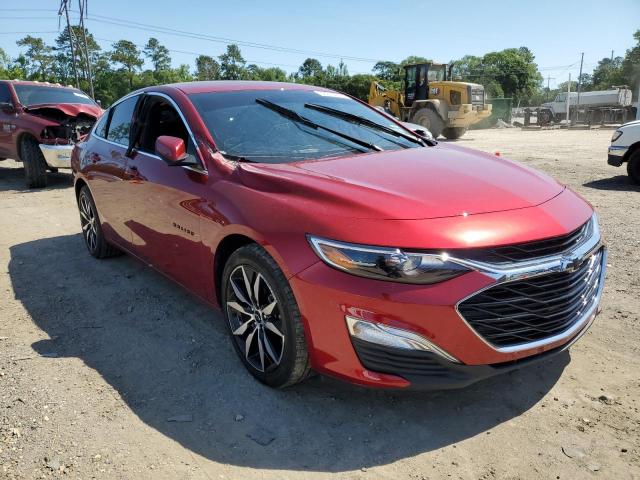 1G1ZG5ST4MF032288 - 2021 CHEVROLET MALIBU RS BURGUNDY photo 4