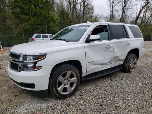 1GNSKBKC6KR282687 - 2019 CHEVROLET TAHOE K1500 LT WHITE photo 1